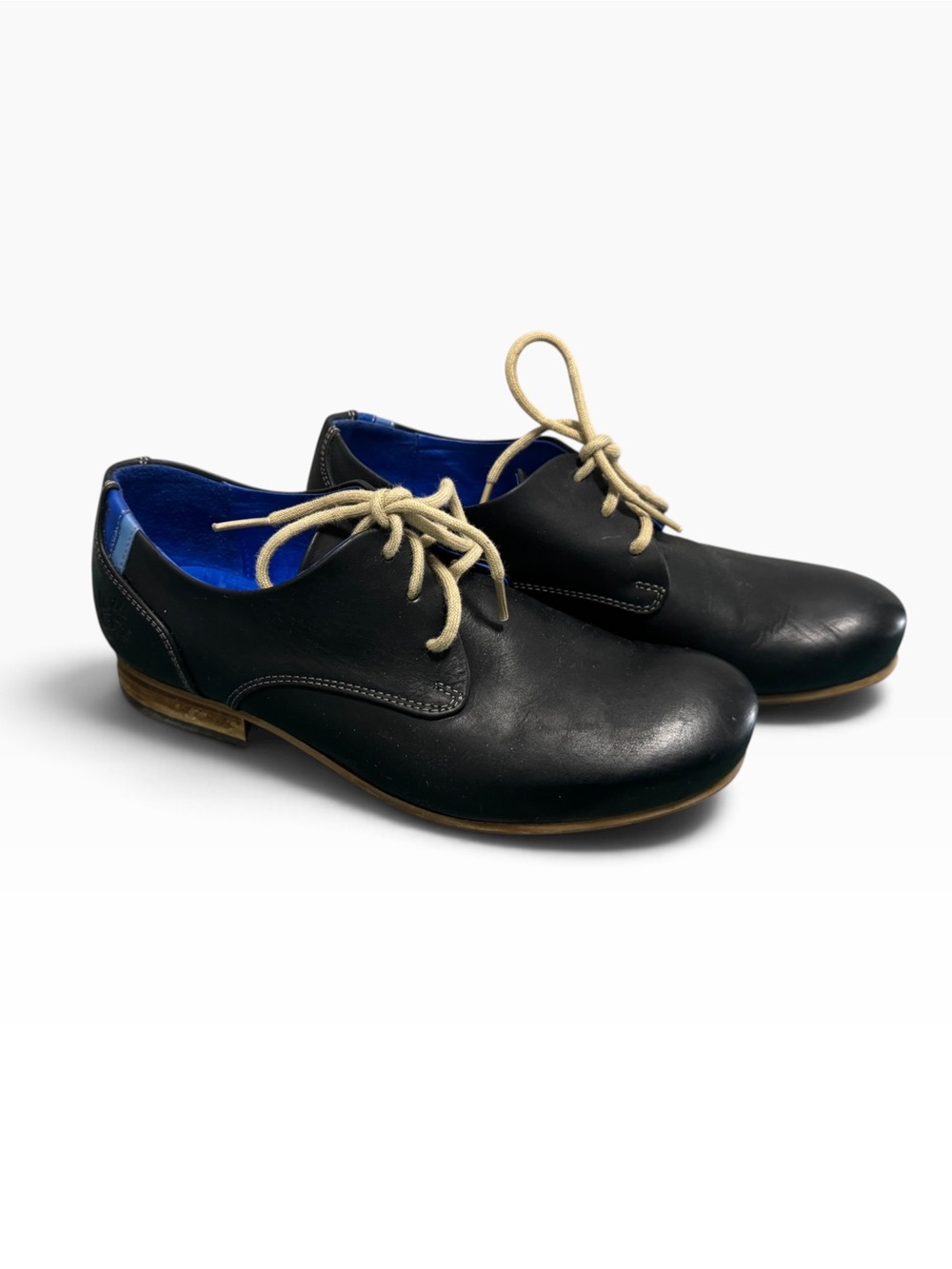 John Fluevog Classic Radio Cbc Derby Oxford Lace Up Shoes Size 9